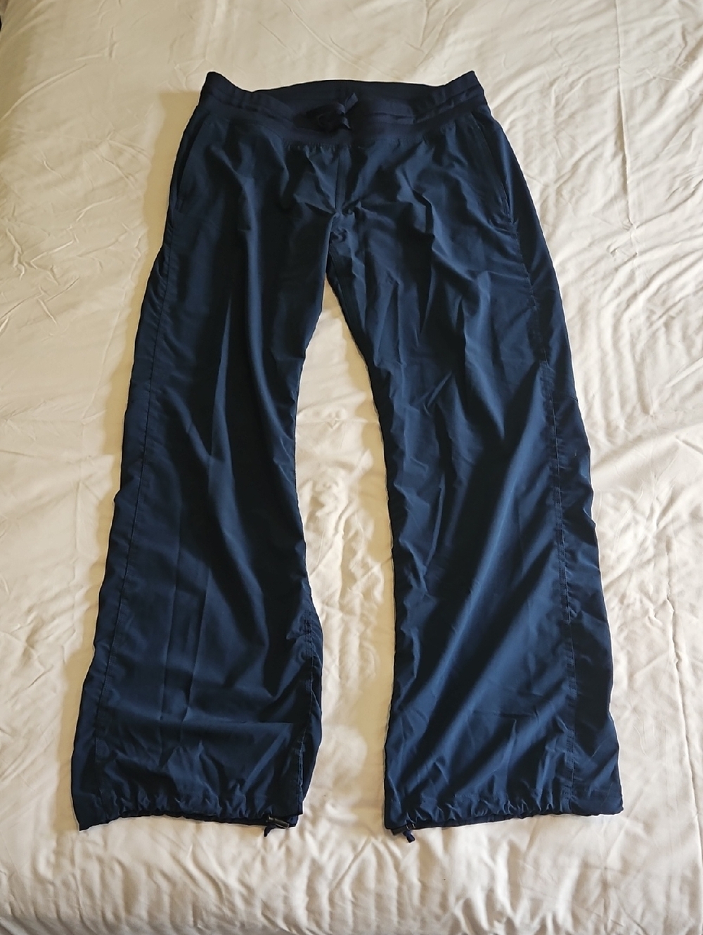 XL Under Armour Icon Storm Pants Adjustable Ankles Blue